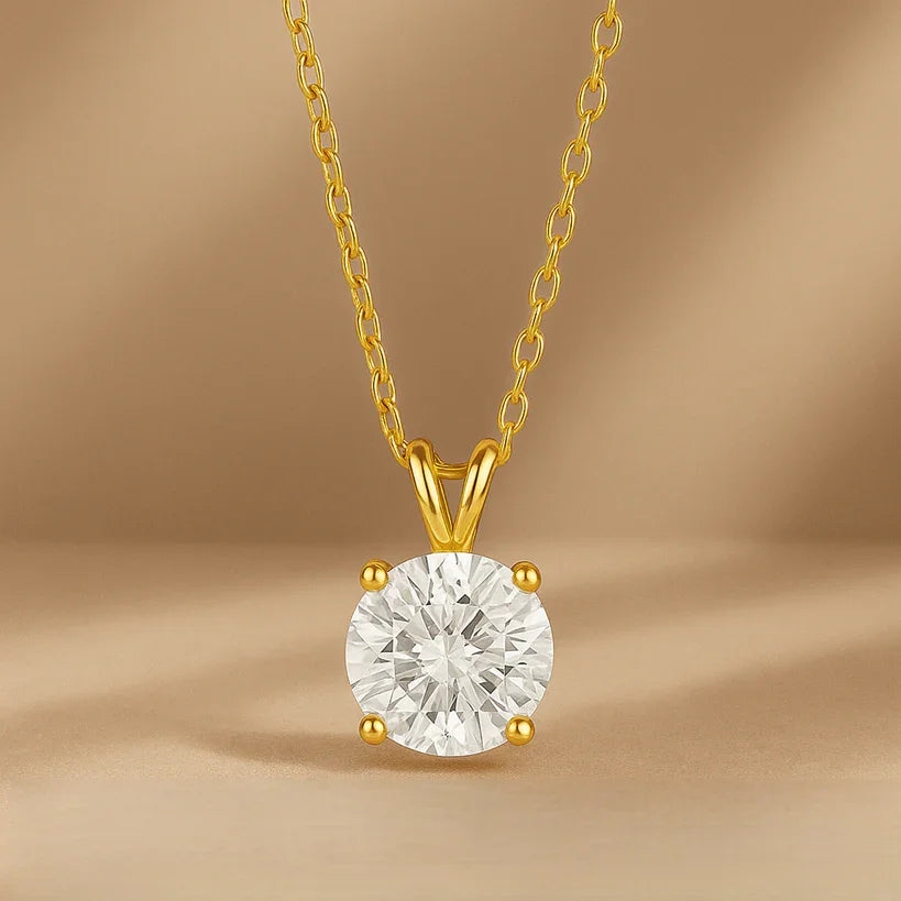 Lumière Solitaire Pendant