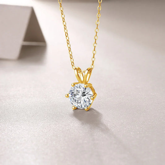 Lumière Solitaire Pendant